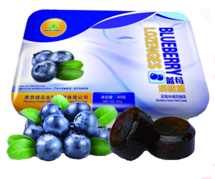 Borůvkové pastilky proti kašli